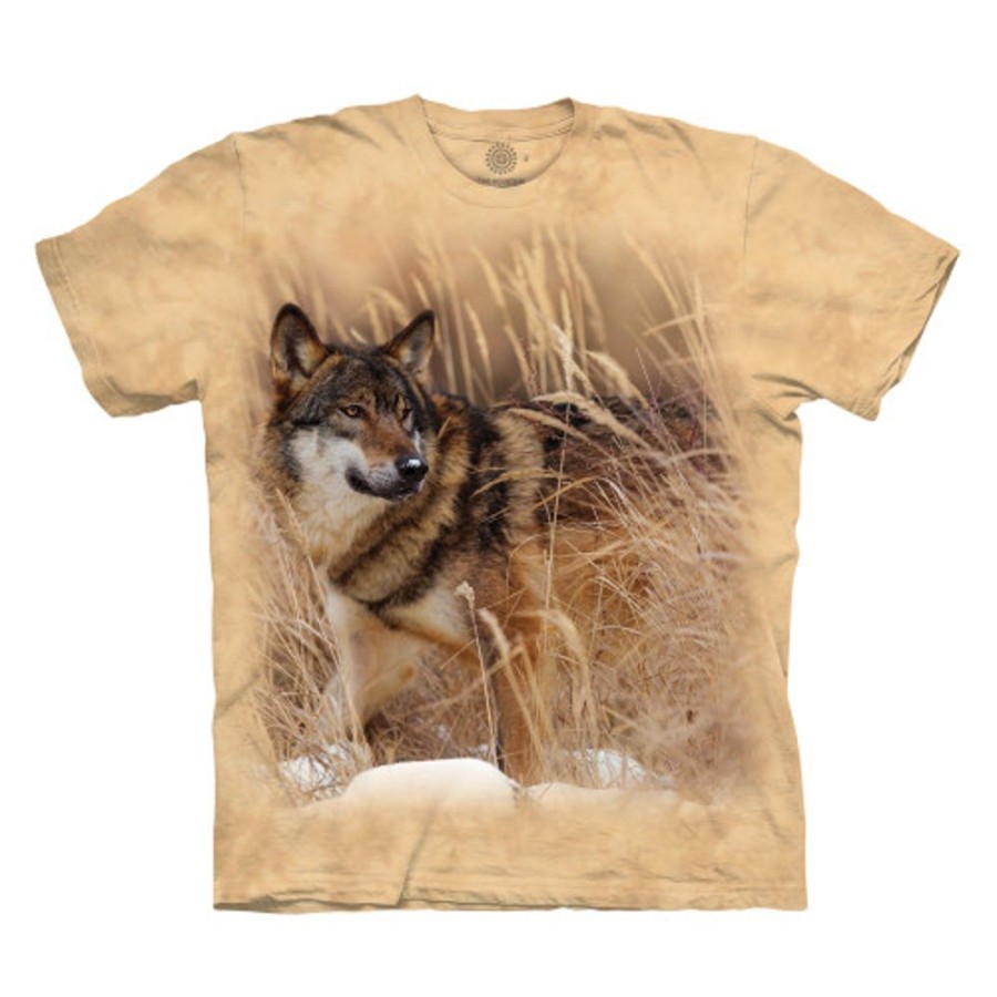 T-Shirts The Mountain | Winter Wolf Portrait Kids' T-Shirt