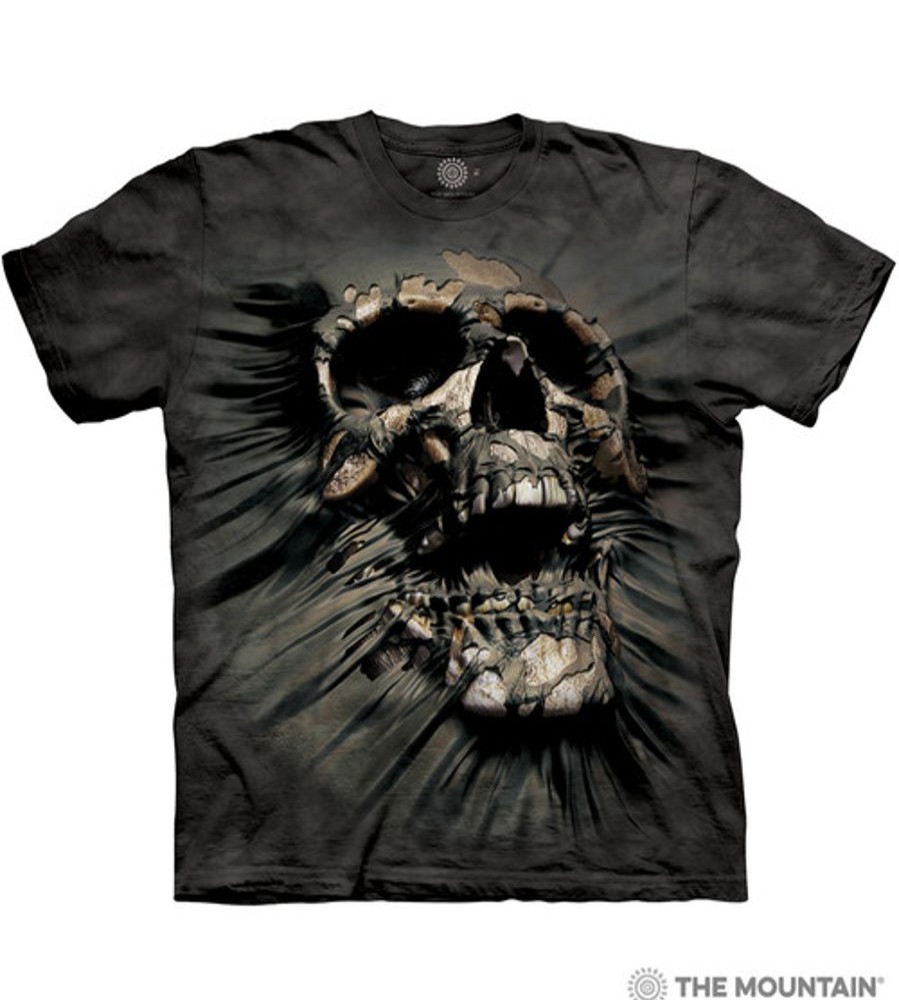 T-Shirts The Mountain | Breakthrough Skull Classic Cotton T-Shirt