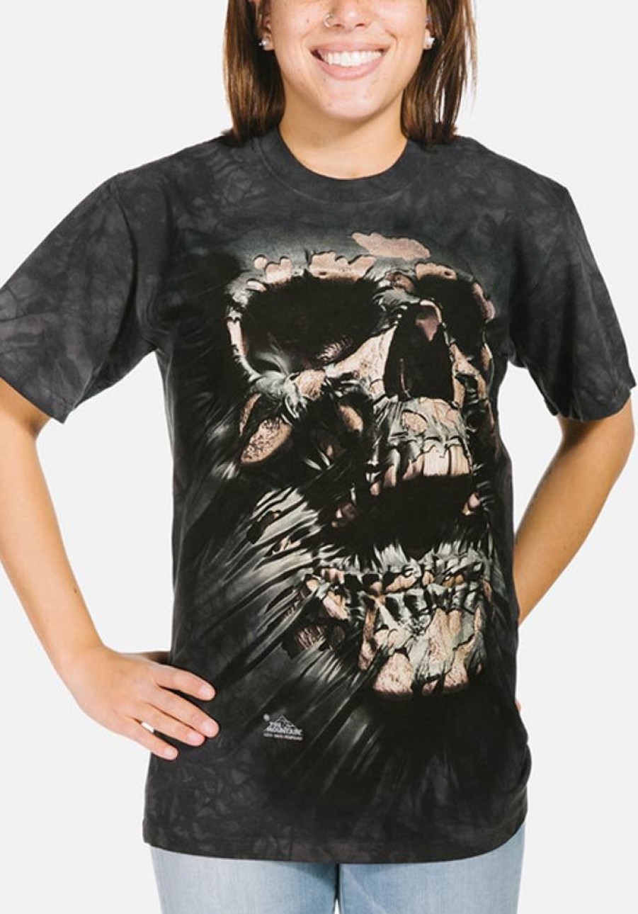 T-Shirts The Mountain | Breakthrough Skull Classic Cotton T-Shirt