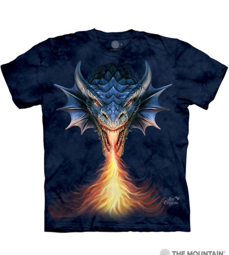 T-Shirts The Mountain | Fire Breather Classic Cotton T-Shirt