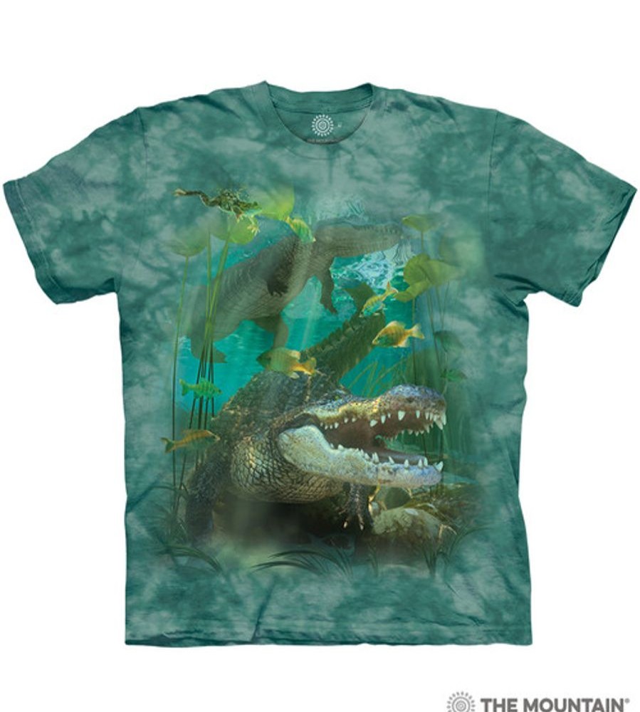 T-Shirts The Mountain | Alligator Swim Classic Cotton T-Shirt