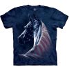 T-Shirts The Mountain | Patriotic Horse Classic Cotton T-Shirt