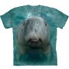 T-Shirts The Mountain | Big Facea® Manatee Classic Cotton T-Shirt