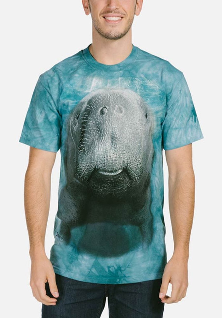 T-Shirts The Mountain | Big Facea® Manatee Classic Cotton T-Shirt