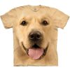 T-Shirts The Mountain | Big Face? Golden Classic Cotton T-Shirt