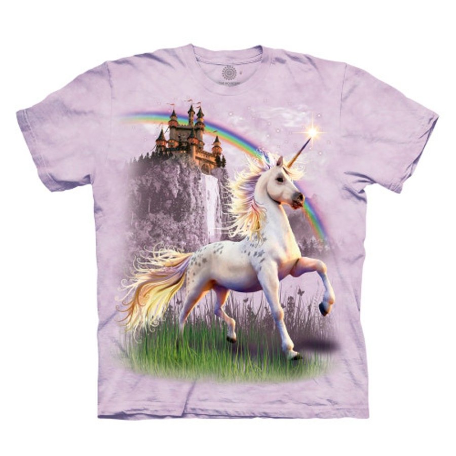 T-Shirts The Mountain | Unicorn Castle Classic Cotton T-Shirt