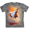 T-Shirts The Mountain | Sunset Gallop Classic Cotton T-Shirt