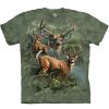 T-Shirts The Mountain | Deer Collage Classic Cotton T-Shirt