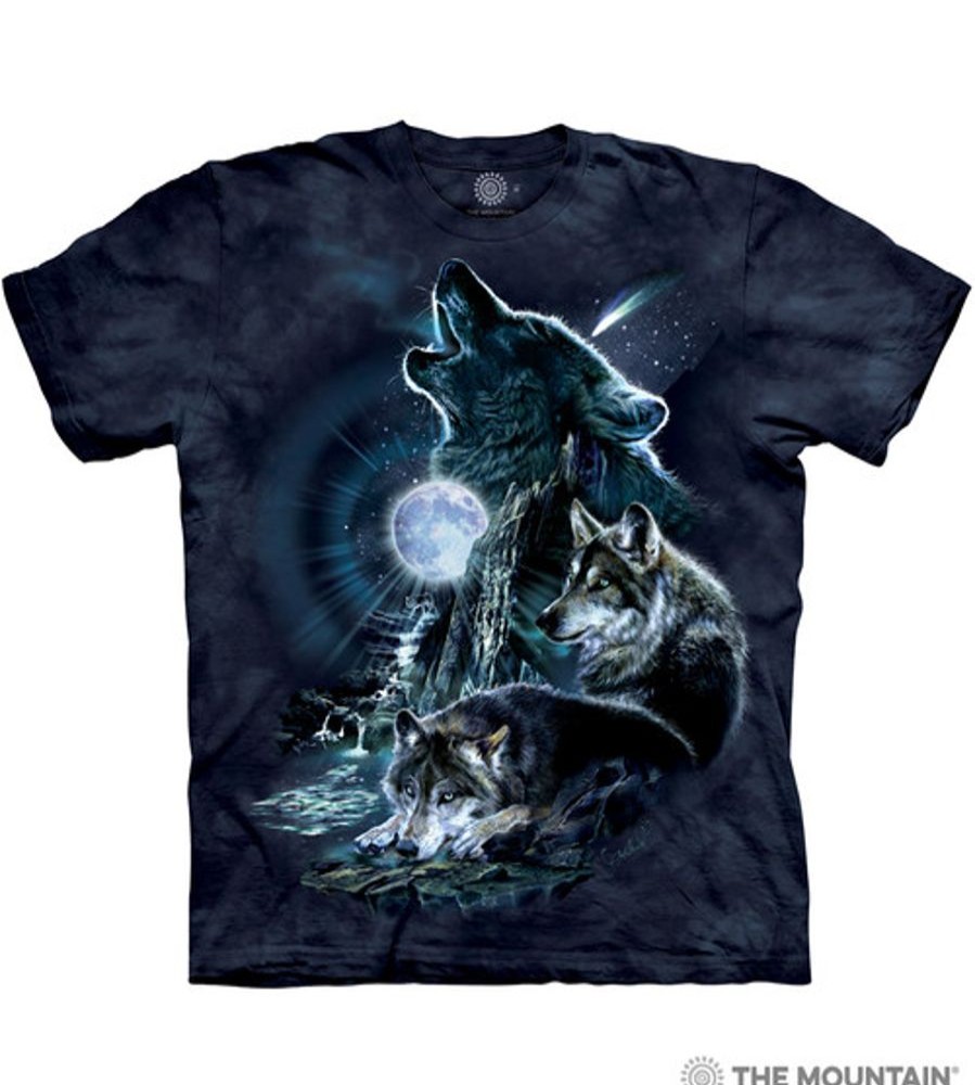 T-Shirts The Mountain | Bark At The Moon Classic Cotton T-Shirt