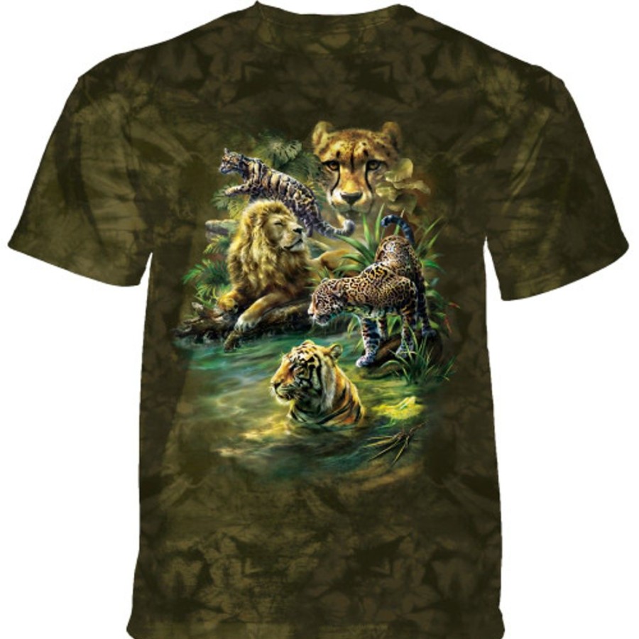 T-Shirts The Mountain | Big Cats Paradise Classic Cotton T-Shirt