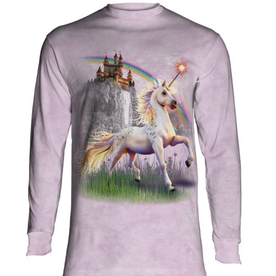 T-Shirts The Mountain | Unicorn Castle Classic Long-Sleeve T-Shirt