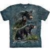 T-Shirts The Mountain | Three Black Bears Classic Cotton T-Shirt