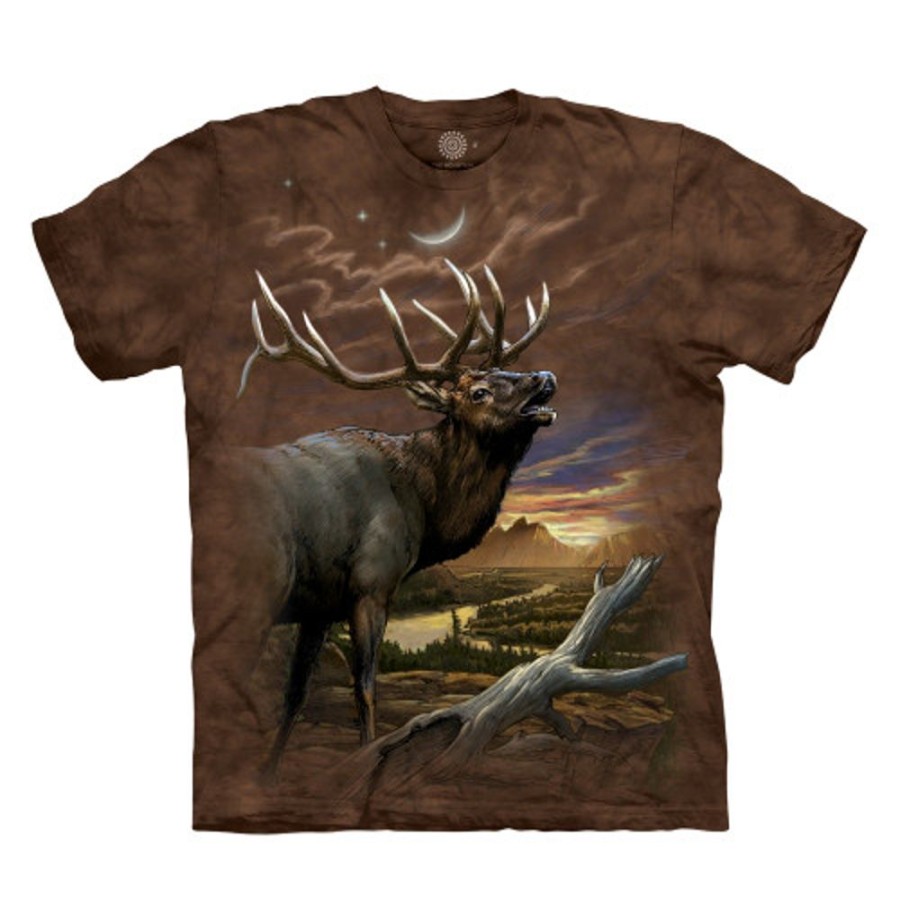 T-Shirts The Mountain | Elk At Dusk Kids' T-Shirt