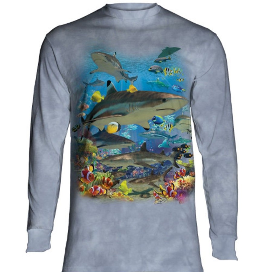 T-Shirts The Mountain | Reef Sharks Classic Long-Sleeve T-Shirt