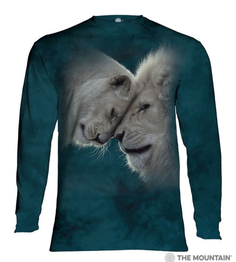 T-Shirts The Mountain | White Lions Love Classic Long-Sleeve T-Shirt