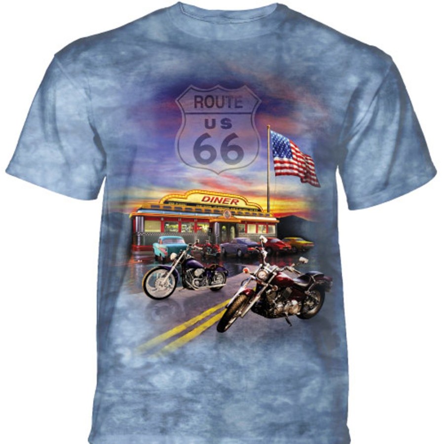 T-Shirts The Mountain | Route 66 Classic Cotton T-Shirt