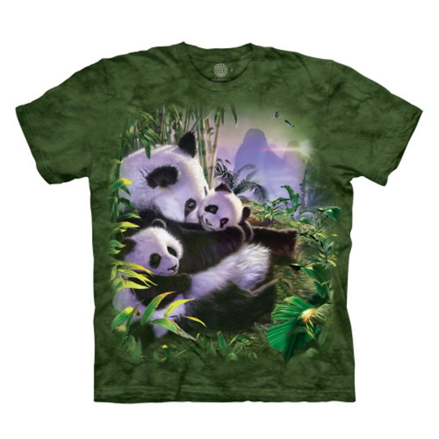 T-Shirts The Mountain | Panda Cuddles Classic Cotton T-Shirt