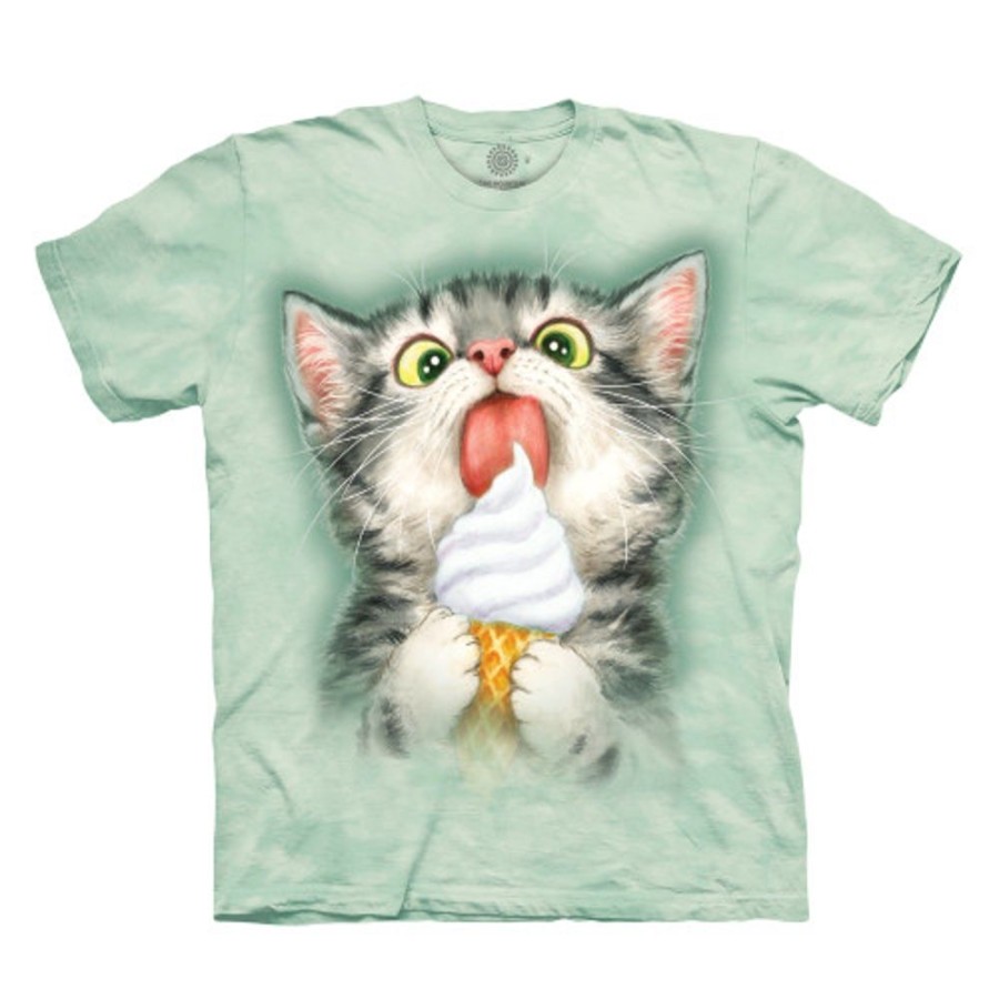 T-Shirts The Mountain | Creamy Cone Kitty Kids' T-Shirt