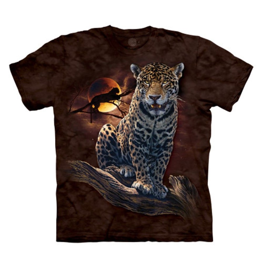 T-Shirts The Mountain | Blood Moon Leopard Classic Cotton T-Shirt