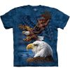 T-Shirts The Mountain | Eagle Flag Collage Classic Cotton T-Shirt