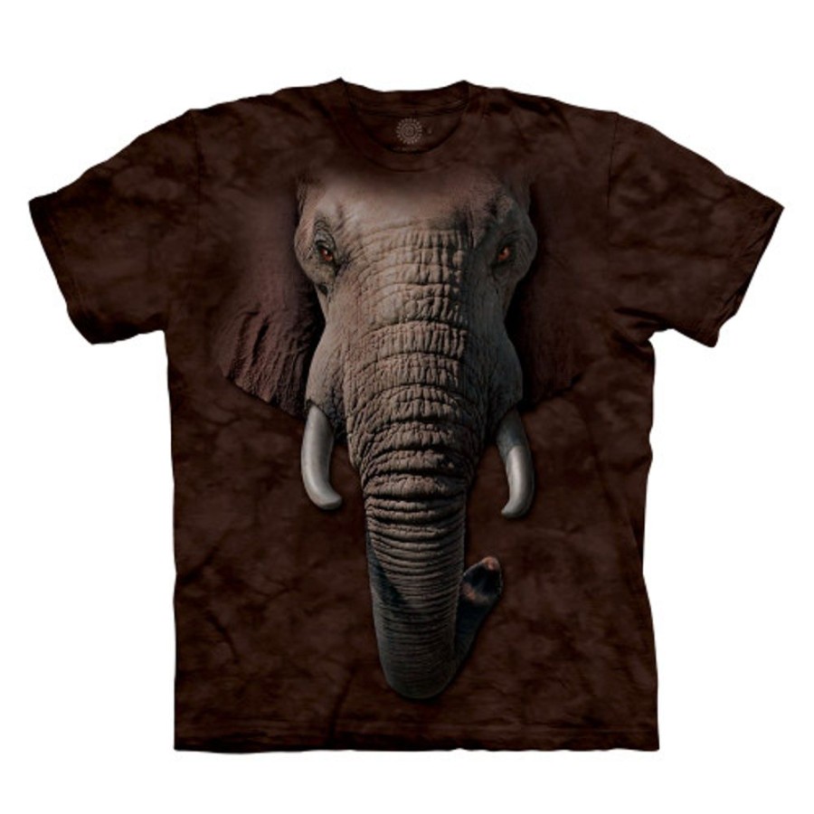 T-Shirts The Mountain | Elephant Face Classic Cotton T-Shirt