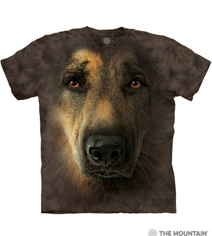 T-Shirts The Mountain | German Shepherd Portrait Classic Cotton T-Shirt