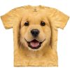 T-Shirts The Mountain | Golden Retriever Puppy Classic Cotton T-Shirt