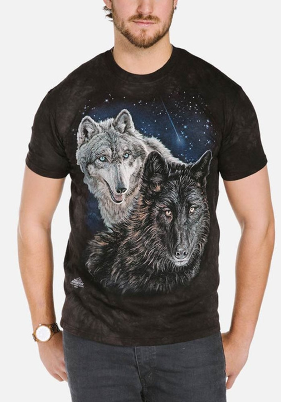 T-Shirts The Mountain | Star Wolves Classic Cotton T-Shirt