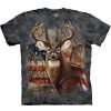 T-Shirts The Mountain | Patriotic Buck Classic Cotton T-Shirt