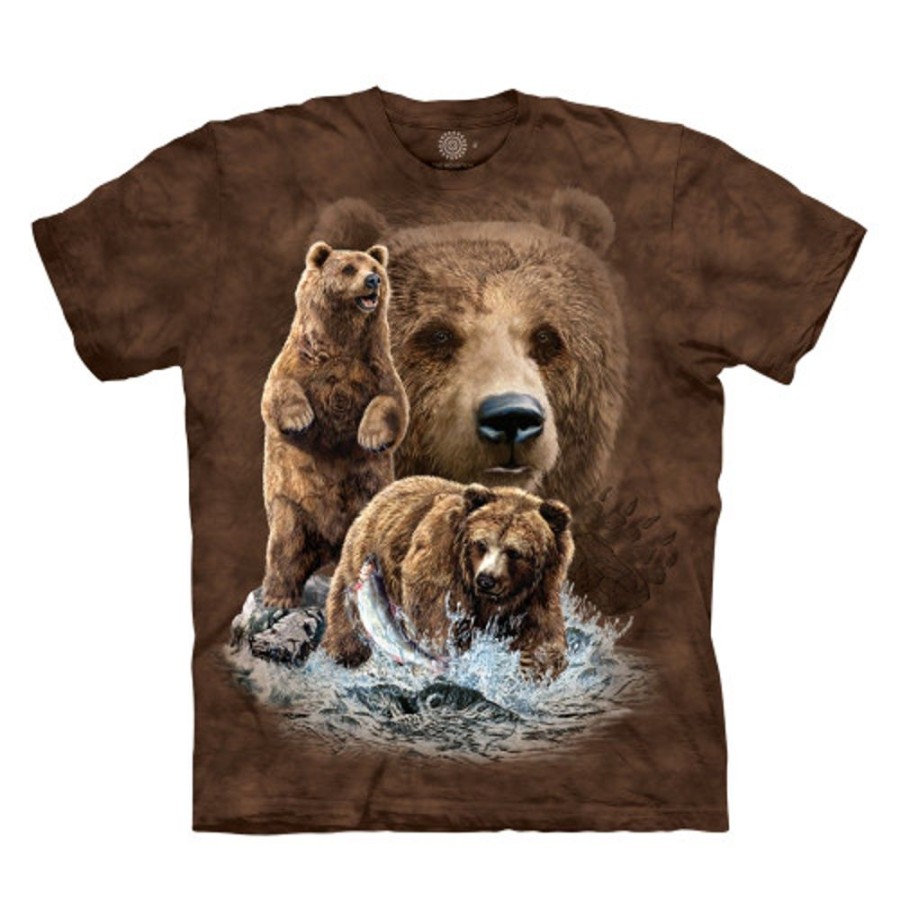 T-Shirts The Mountain | Find 10 Brown Bears Classic Cotton T-Shirt