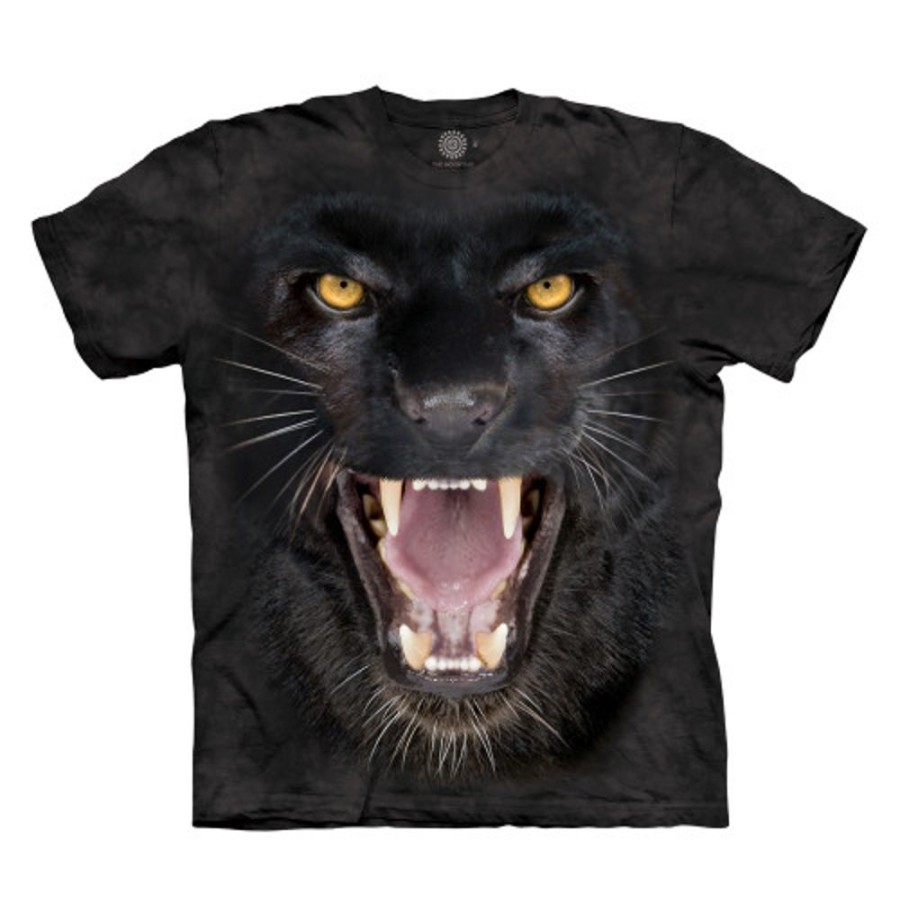 T-Shirts The Mountain | Aggressive Panther Classic Cotton T-Shirt