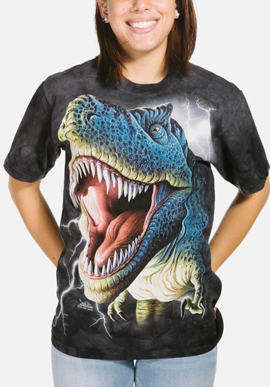 T-Shirts The Mountain | Lightning Rex Classic Cotton T-Shirt