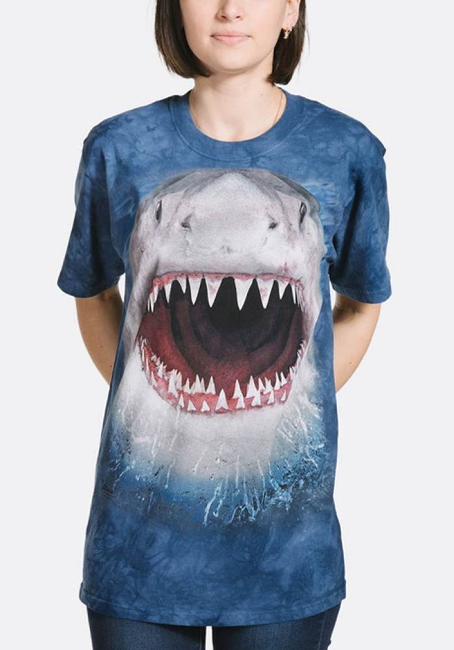 T-Shirts The Mountain | Wicked Nasty Shark Classic Cotton T-Shirt