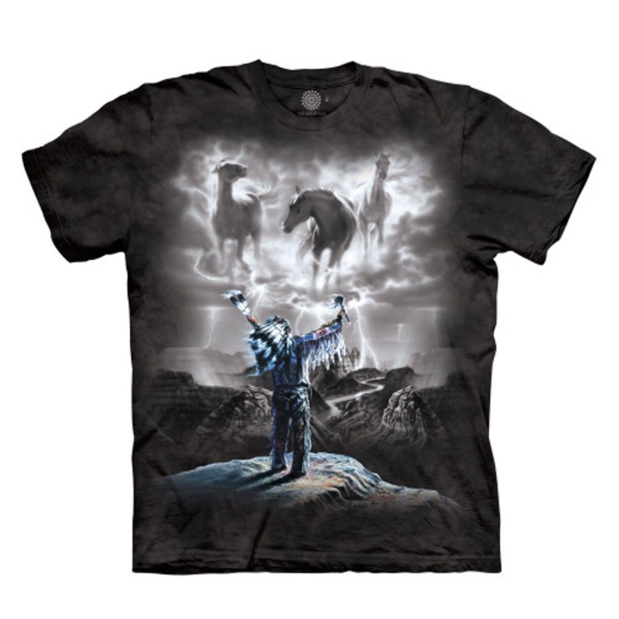 T-Shirts The Mountain | Summoning The Storm Classic Cotton T-Shirt