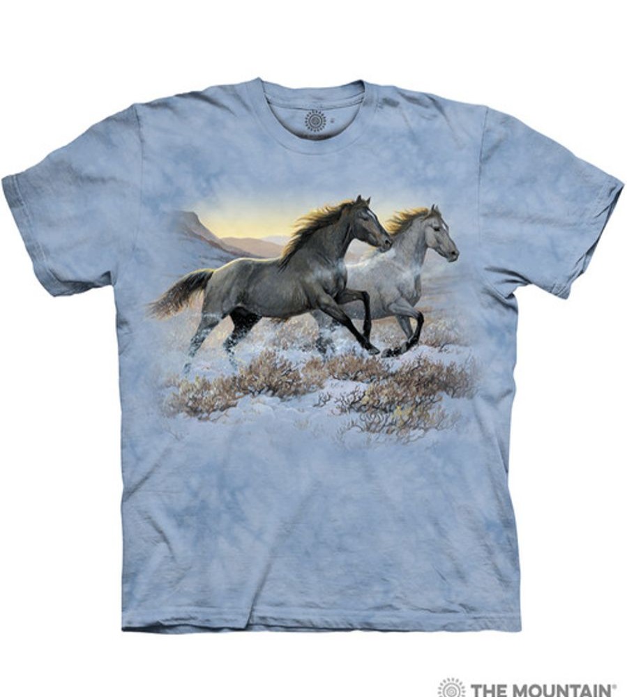 T-Shirts The Mountain | Running Free Classic Cotton T-Shirt