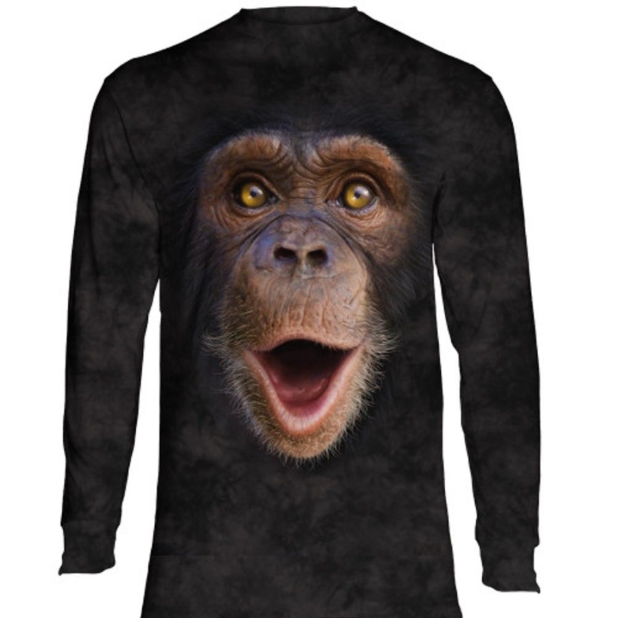 T-Shirts The Mountain | Happy Chimp Classic Long-Sleeve T-Shirt