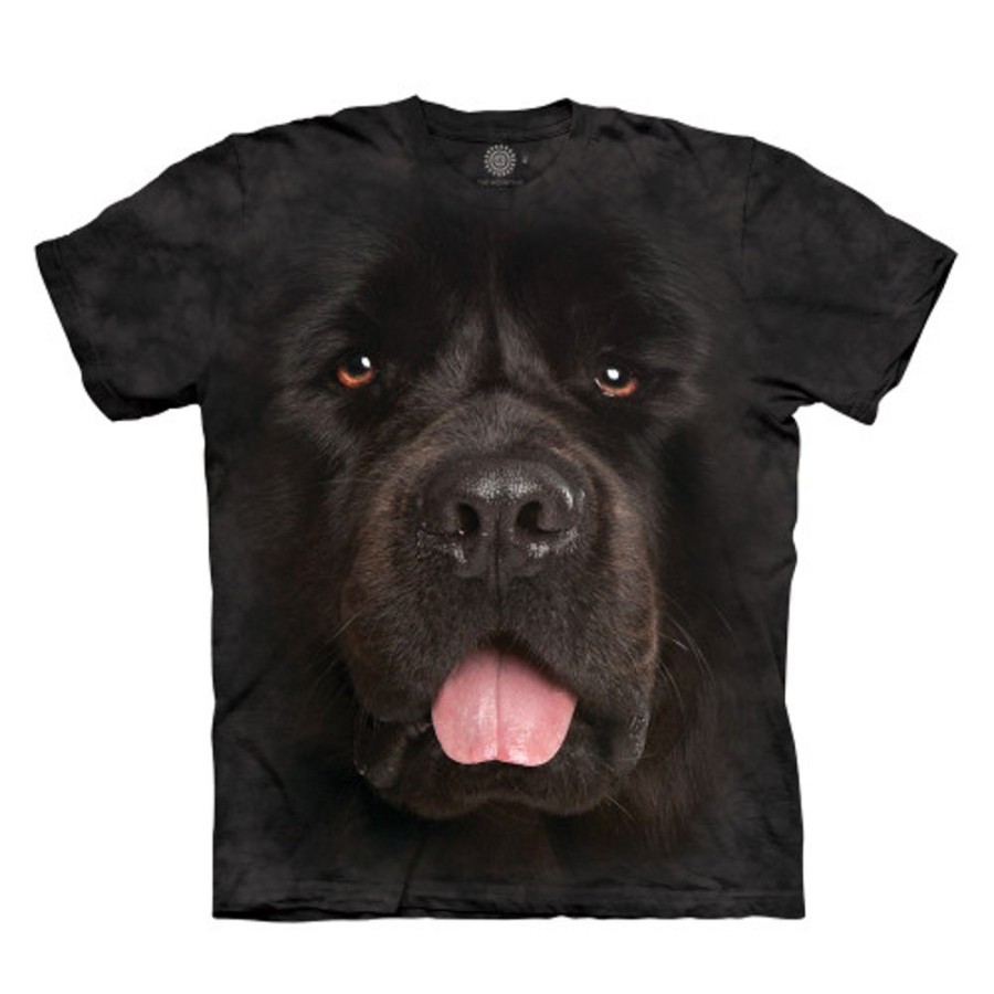 T-Shirts The Mountain | Big Face Newfie Classic Cotton T-Shirt