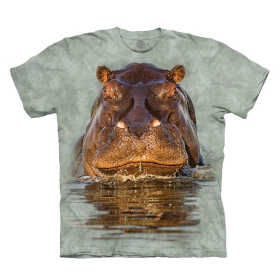 T-Shirts The Mountain | Hippo Classic Cotton T-Shirt