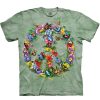 T-Shirts The Mountain | Butter Dragon Peace Classic Cotton T-Shirt