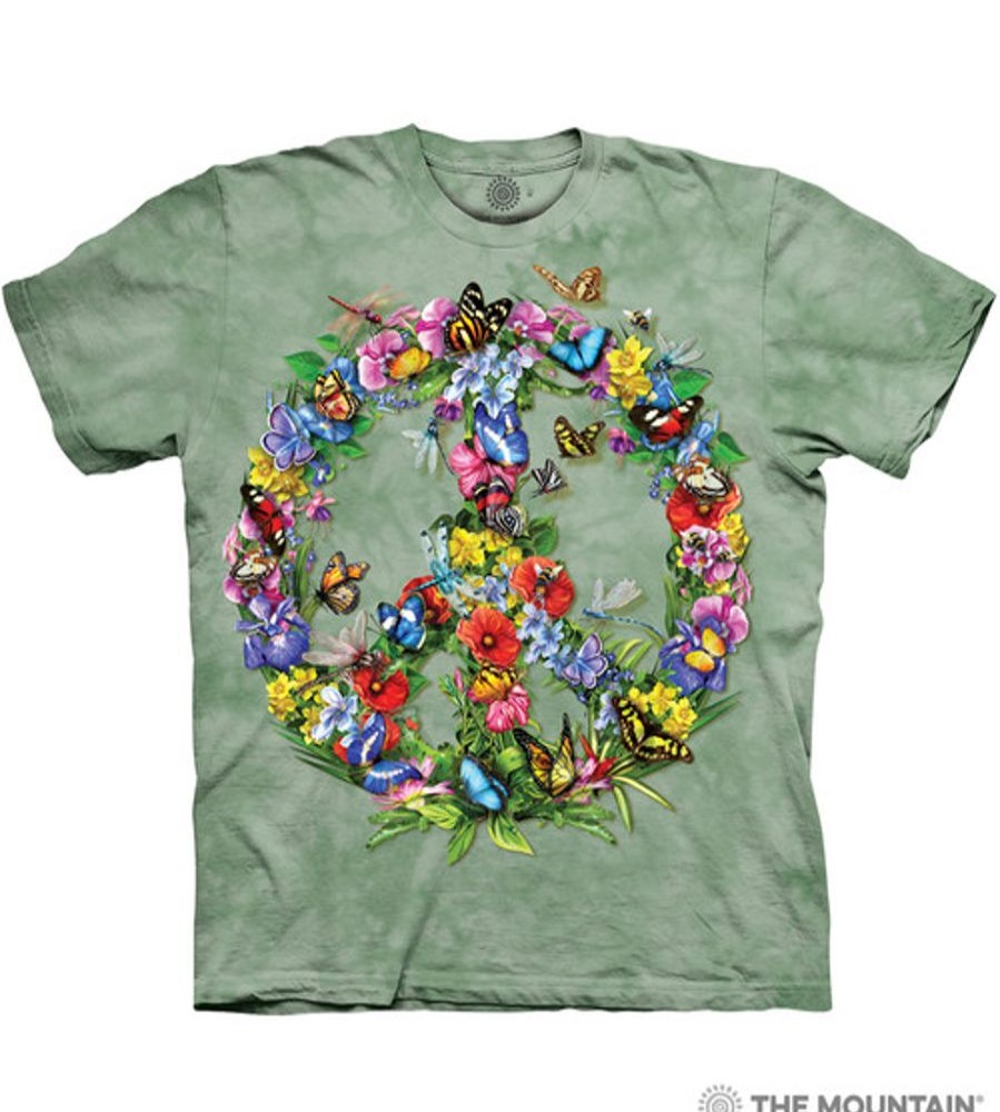 T-Shirts The Mountain | Butter Dragon Peace Classic Cotton T-Shirt