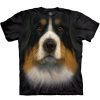 T-Shirts The Mountain | Bernese Mountain Dog Face Classic Cotton T-Shirt