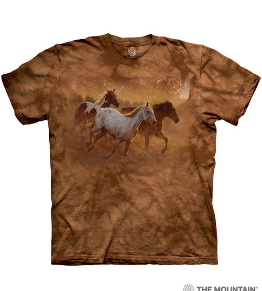 T-Shirts The Mountain | Gold Run Classic Cotton T-Shirt