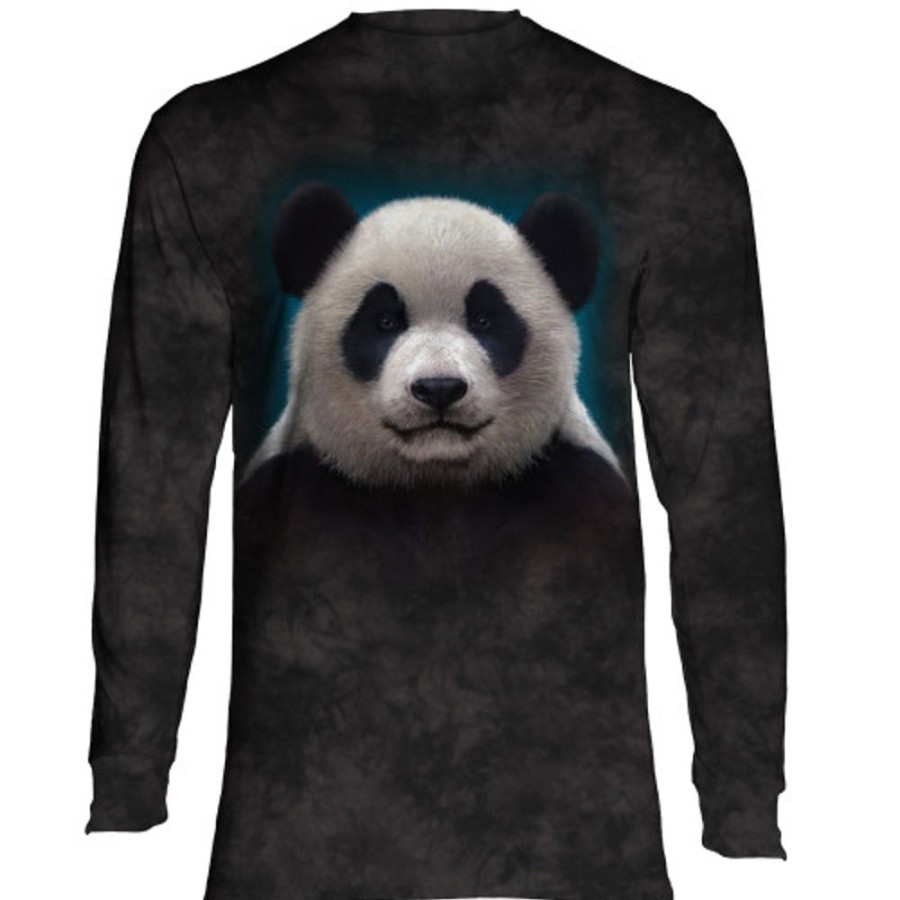 T-Shirts The Mountain | Panda Head Classic Long-Sleeve T-Shirt