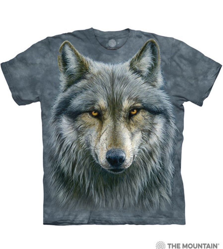 T-Shirts The Mountain | Warrior Wolf Classic Cotton T-Shirt