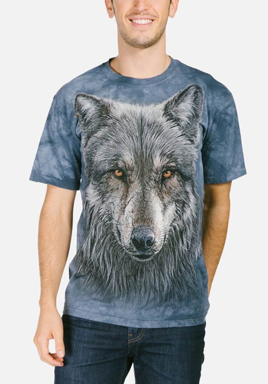 T-Shirts The Mountain | Warrior Wolf Classic Cotton T-Shirt