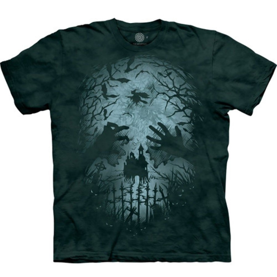 T-Shirts The Mountain | Halloween Skull Classic Cotton T-Shirt