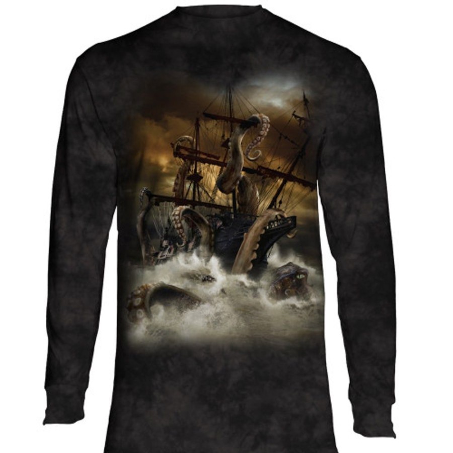 T-Shirts The Mountain | Kraken Classic Long-Sleeve T-Shirt