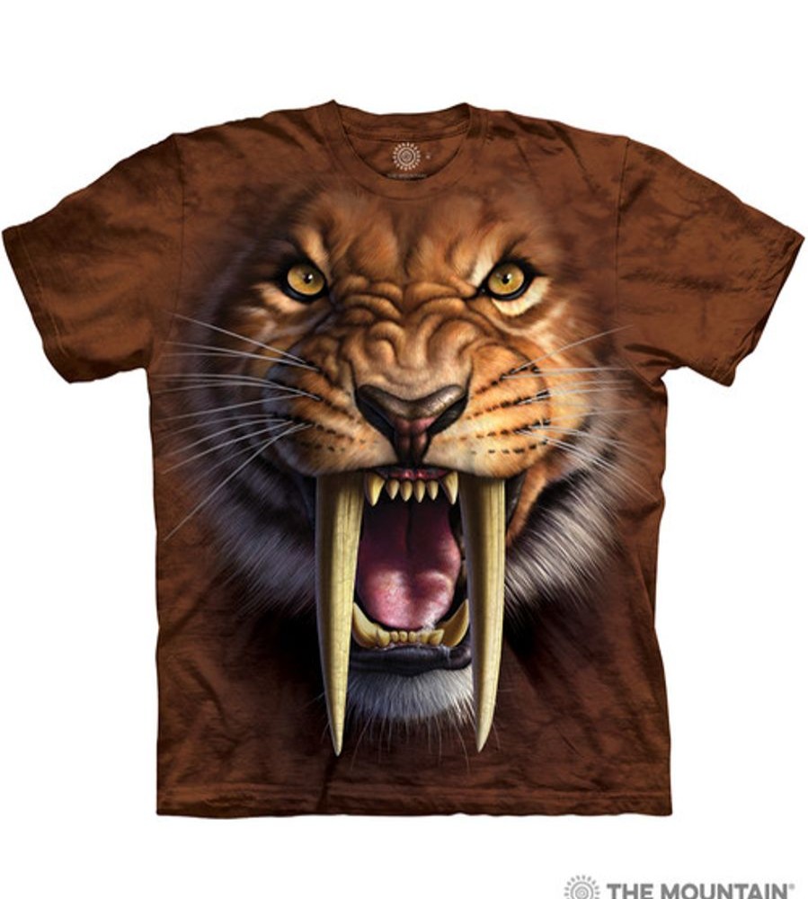 T-Shirts The Mountain | Sabertooth Tiger Classic Cotton T-Shirt