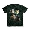 T-Shirts The Mountain | Three Wolf Moon® Kids' T-Shirt