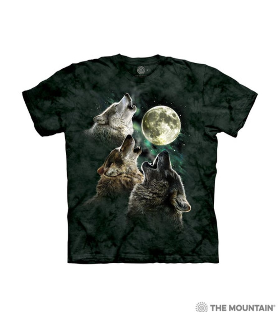 T-Shirts The Mountain | Three Wolf Moon® Kids' T-Shirt